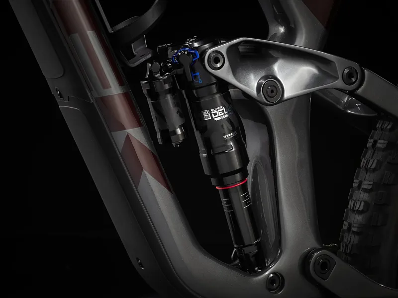 TREK Slash 9.8 GX AXS Full Suspension Mountain Bike in Lithium Grey-2